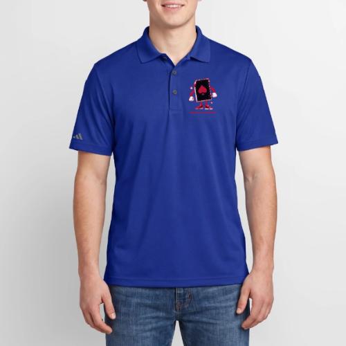 Forget A King I'm An Ace - Adidas Performance Polo