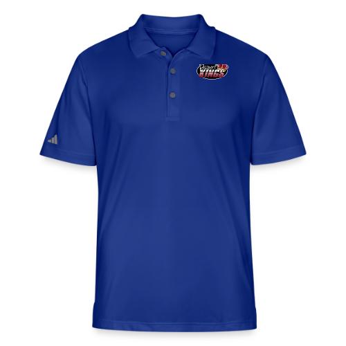 Passport Kings logo for dark shirts - Adidas Performance Polo