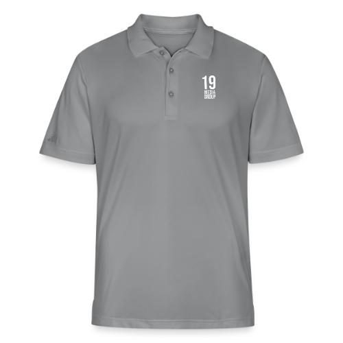 19 Media Group Logo - Adidas Performance Polo