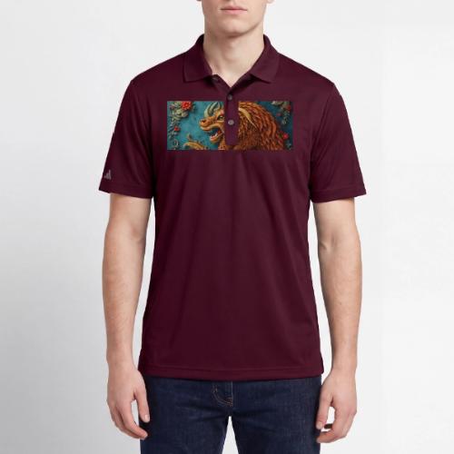 Fantasy souvenirs, regional Mexican designs - Adidas Performance Polo