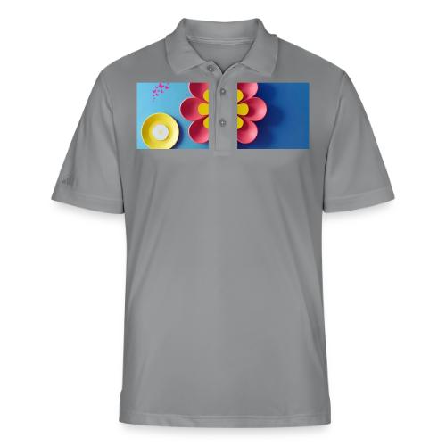 Flower design and harmony of environmental well-be - Adidas Performance Polo