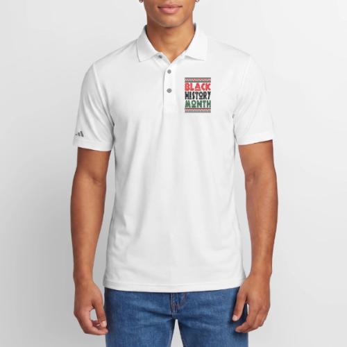 Black History Month BHM 2025 - Adidas Performance Polo