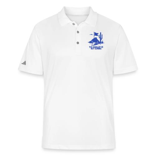 The Cavalry is Not Coming - Blue - Adidas Performance Polo