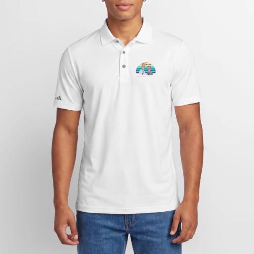 Colorful Vintage Retro Woman T Shirt 24 - Adidas Performance Polo