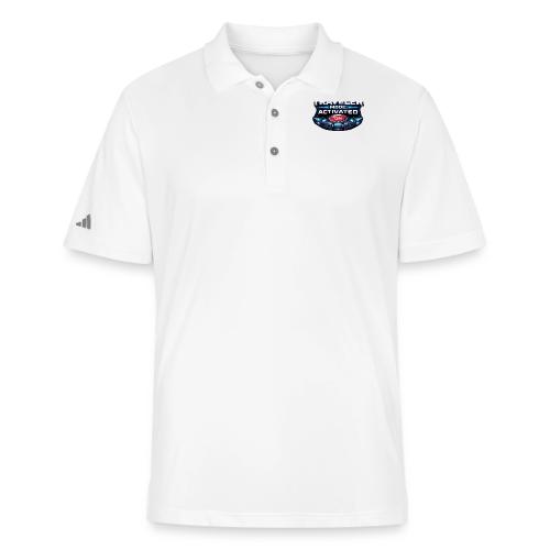 Time Traveler Mode – Futuristic Neon Sci-Fi Tee - Adidas Performance Polo