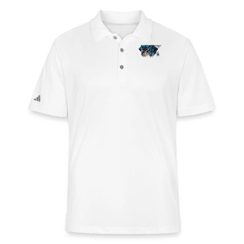 Blue Wolf Graffiti Street Art - Adidas Performance Polo