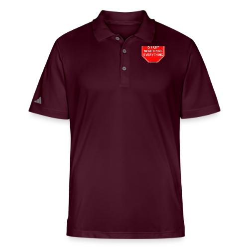 STOP MONETIZING EVERYTHING - Adidas Performance Polo