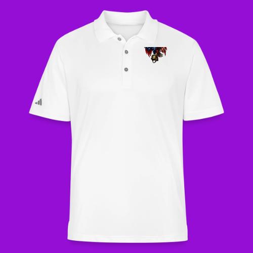 American Flag Bald Eagle - Helmet - Adidas Performance Polo