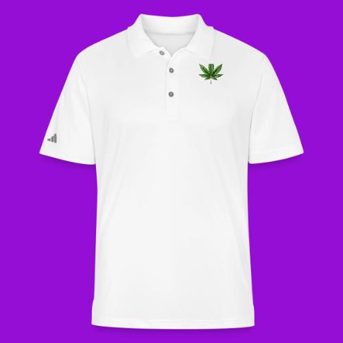 Cannabis Leaf - Adidas Performance Polo