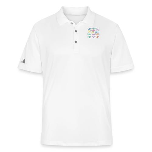 It’s Okay To – Cute Pastel Shark - Adidas Performance Polo