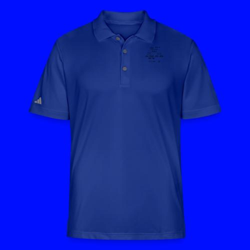 How To Be A Notre Dame Fan - Adidas Performance Polo