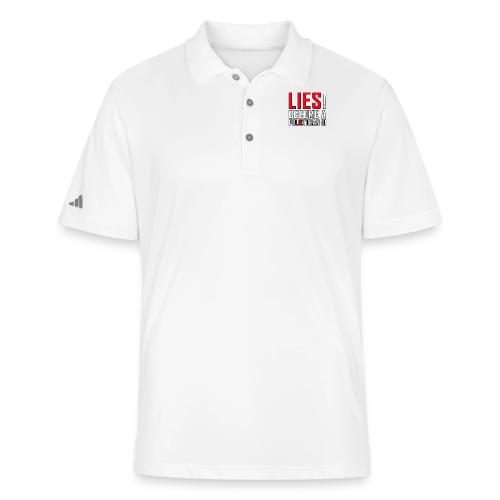 Lies Pay: Become a PoLIEtician Satire - Adidas Performance Polo