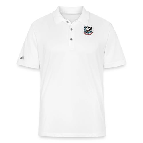Stormy Seas Skull Pirate Ship Nautical Ocean Waves - Adidas Performance Polo