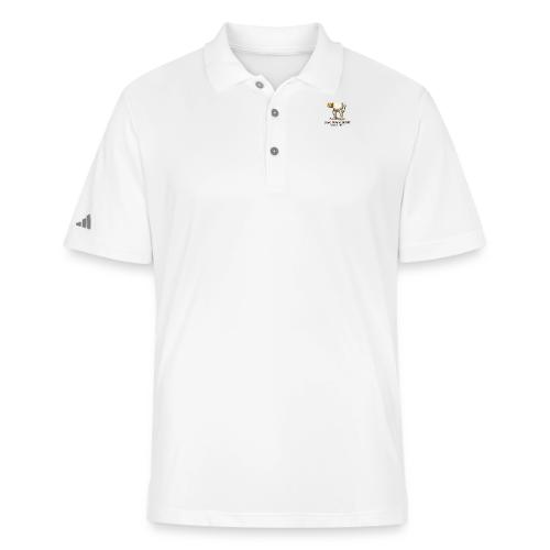 Weird Stuff Frog Coffee Humor - Adidas Performance Polo