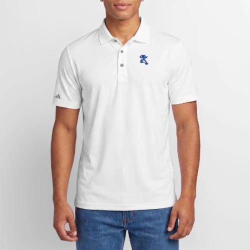 Angry Blue Alien - Adidas Performance Polo
