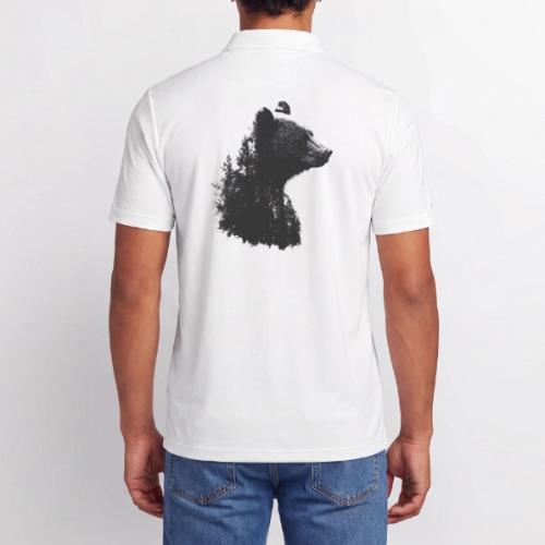 Forest Within the Bear - Adidas Performance Polo