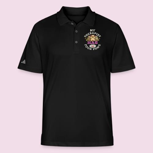 My Therapist Has Four Paws - Adidas Performance Polo