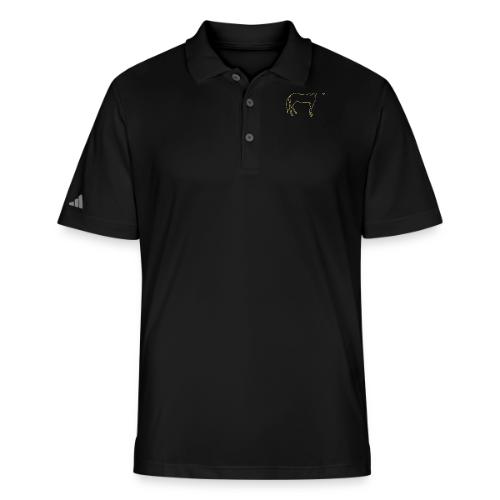 unicorn gold outline - Adidas Performance Polo