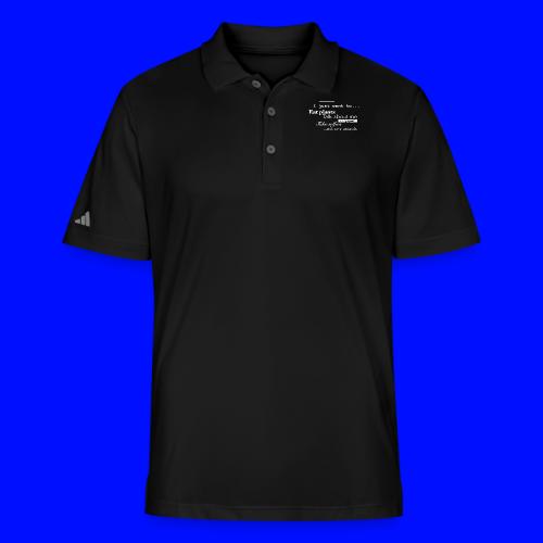 I'm a Vegan - Adidas Performance Polo