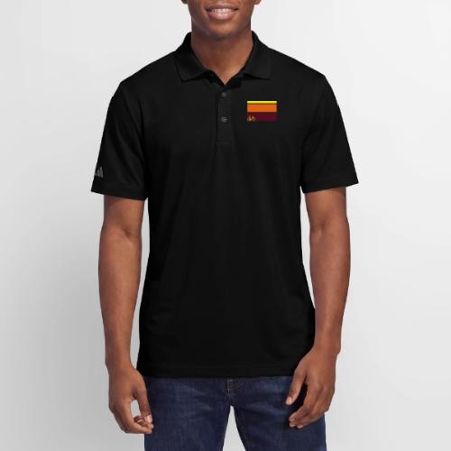 tricolor with bicycle - Adidas Performance Polo