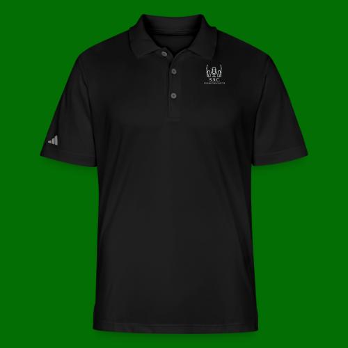 SPC Logo White - Adidas Performance Polo