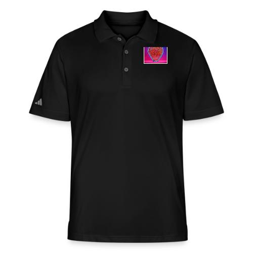 Vibrant Strawberry Neon Sign - Adidas Performance Polo