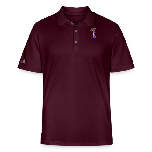 Art Deco giraffe - Adidas Performance Polo