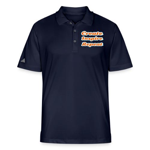 Create, Inspire, Repeat — Artist Life Script - Adidas Performance Polo