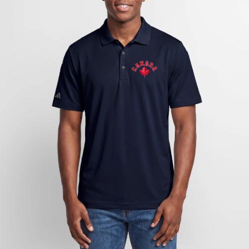 Canada with maple leaf - Adidas Performance Polo