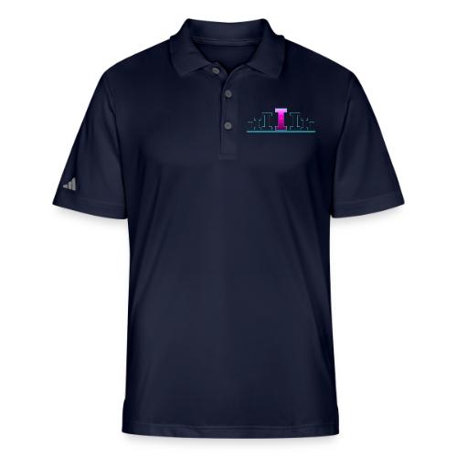 Letter I – Capital Varsity Alphabet Monogram - Adidas Performance Polo