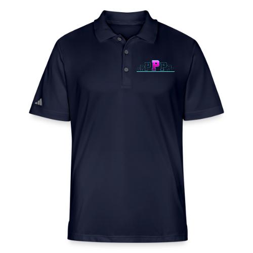 Letter P – Capital Varsity Alphabet Monogram - Adidas Performance Polo