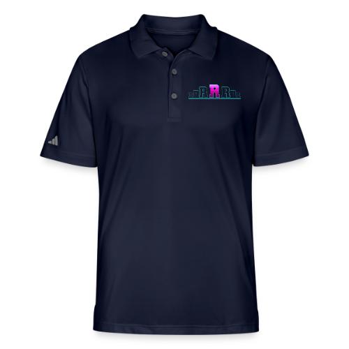 Letter R – Capital Varsity Alphabet Monogram - Adidas Performance Polo