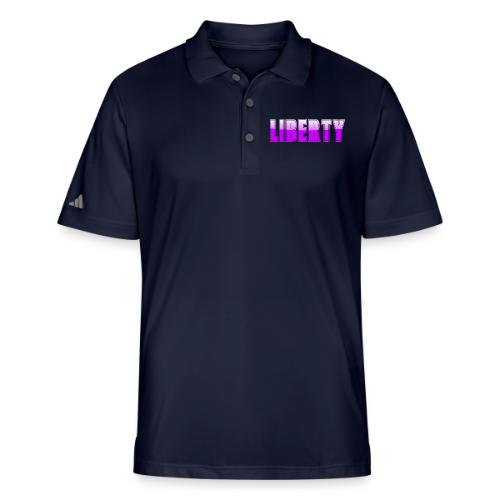 Liberty Typography Graphic Design - Adidas Performance Polo