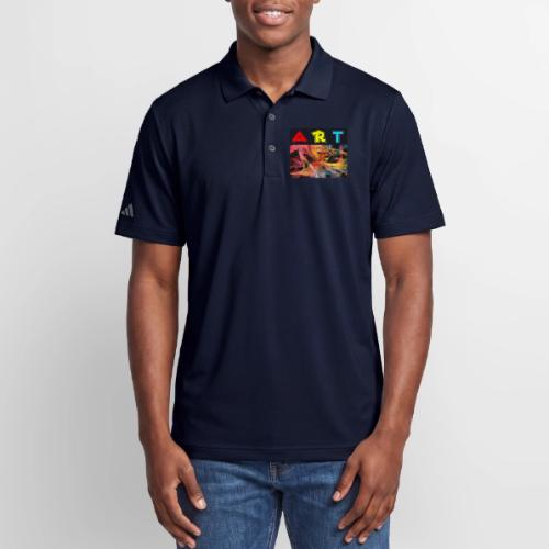 Chaotic Threads of Art - Adidas Performance Polo