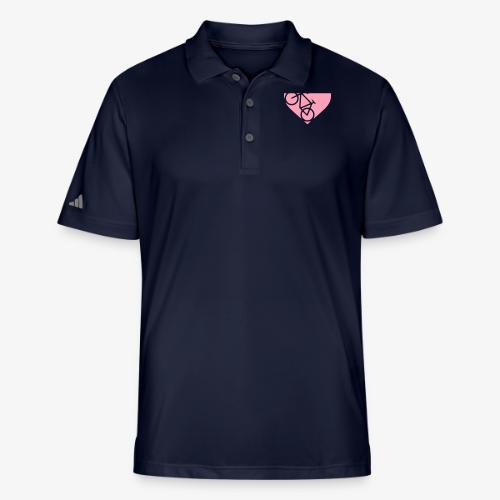 heart_bicycle_cutout - Adidas Performance Polo