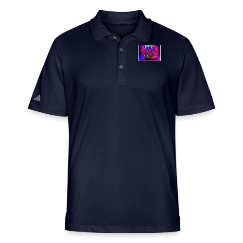 Electric Neon Dragon Fruit - Adidas Performance Polo