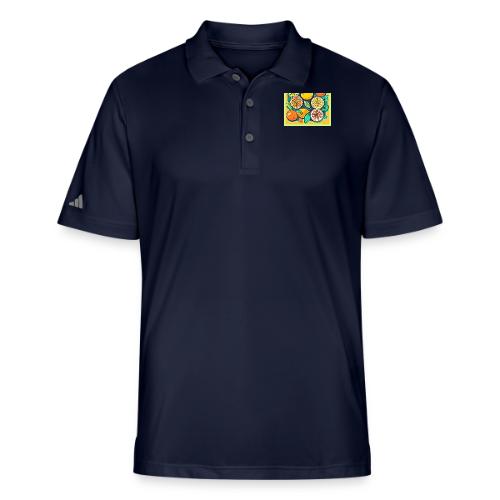 Citrus Fruit Art Design - Adidas Performance Polo