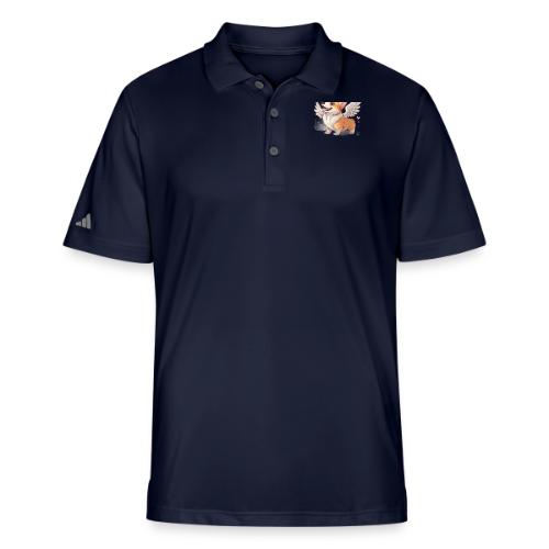 Angel Wings Corgi - Adidas Performance Polo