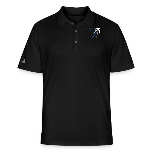 cyber skull bluw - Adidas Performance Polo