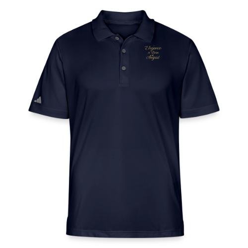 Elegance Is Born in August | Gold Butterfly - Adidas Performance Polo