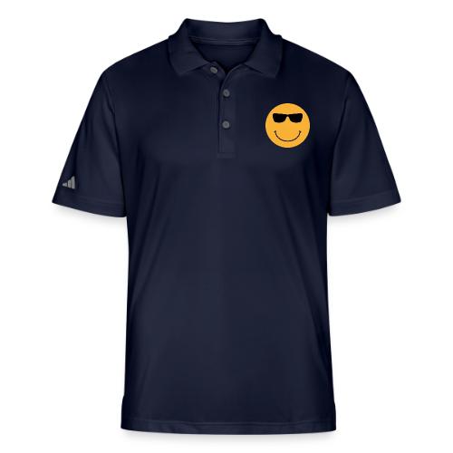 Orange Face with Sunglasses - Adidas Performance Polo