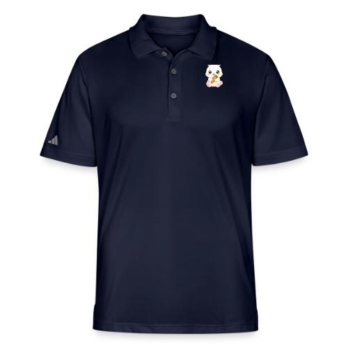 Cute Bunny Rabbit Holding Carrot – Kawaii Easter - Adidas Performance Polo