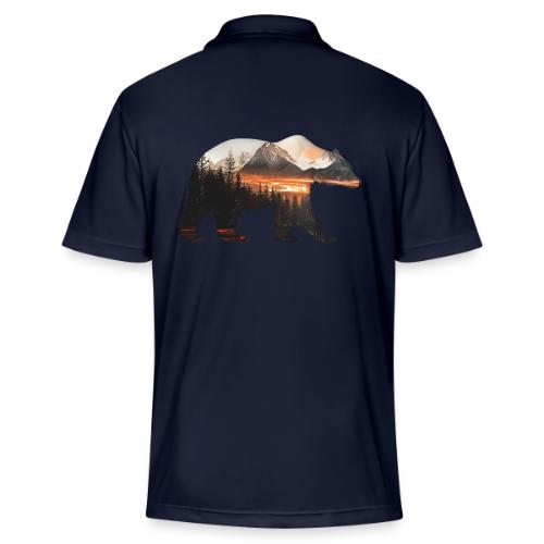 Canada Bear: fiery tones - Adidas Performance Polo