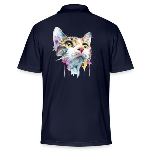 Chromatic Cat Splash - Adidas Performance Polo