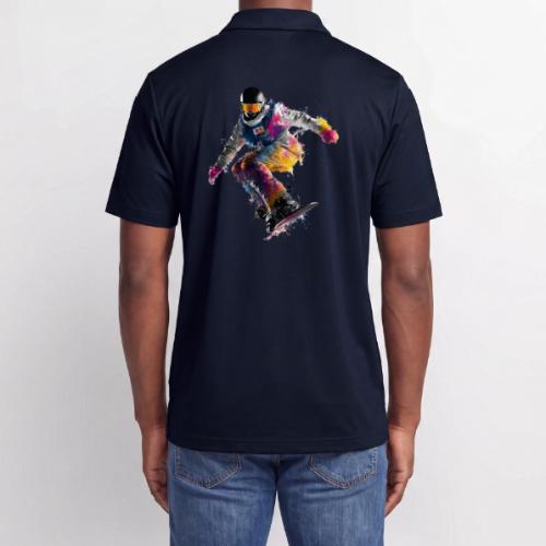 Snowboarding: Frozen Palette - Adidas Performance Polo