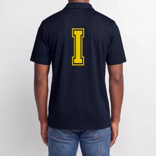 Letter I – Capital Athletic Alphabet Monogram - Adidas Performance Polo