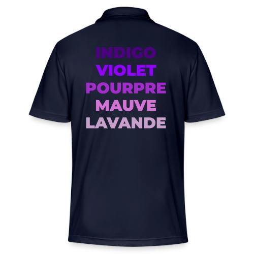 Shades of purple - Adidas Performance Polo
