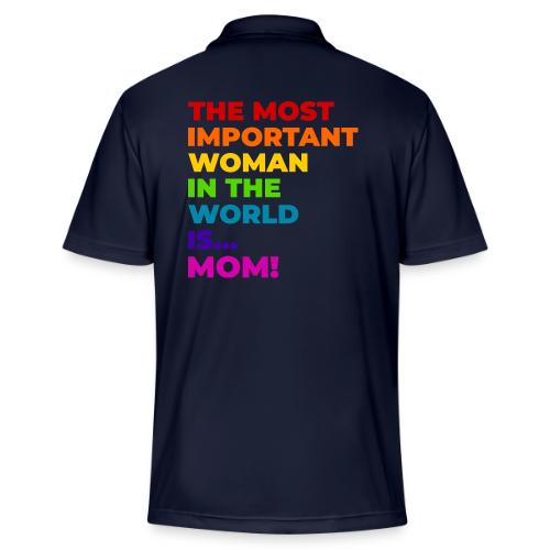 Mom: The Most Important Woman in the World - Adidas Performance Polo