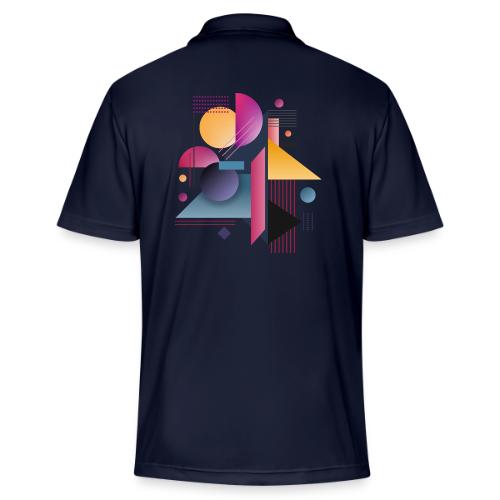 Color Pulse Geometry - Adidas Performance Polo