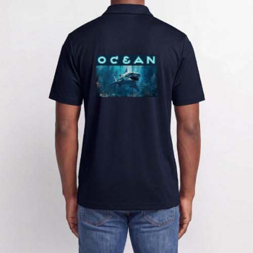 Ocean: Predator's Domain - Adidas Performance Polo